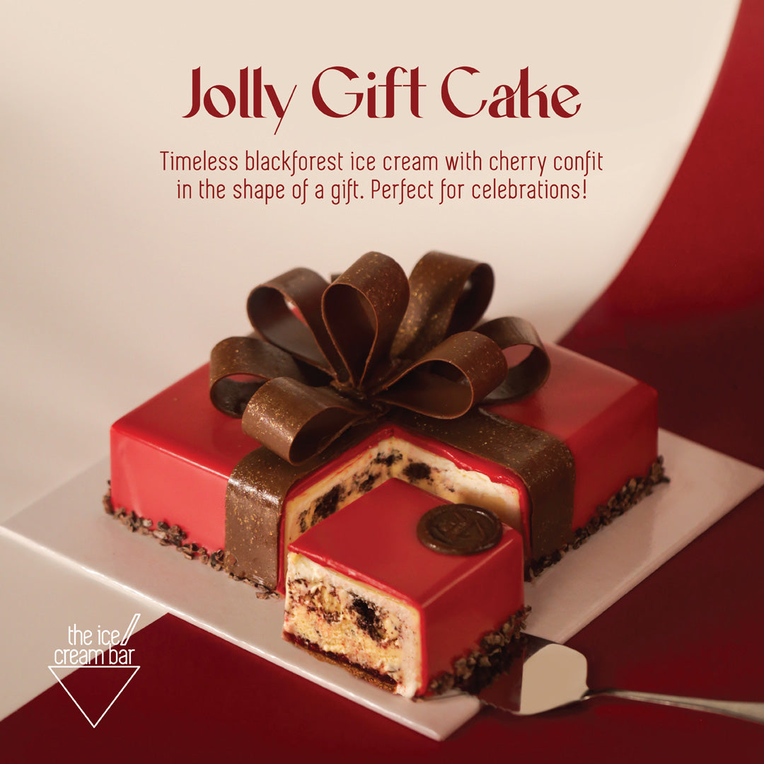 Jolly Gift Cake